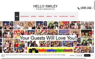 Hello Smiley Photobooth website