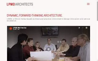 LPMD Architects website