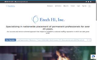 Etech Hi, Inc. website