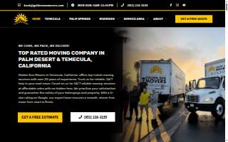 Golden Sun Movers Temecula