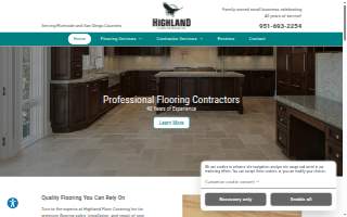 Highland Floor Covering Inc. of Temecula