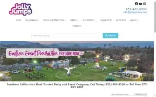 Jolly Jumps website