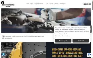 Crown City Automotive website