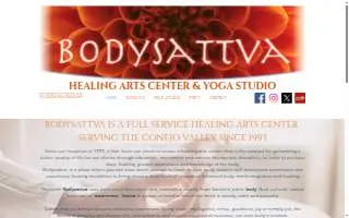 Bodysattva Healing Arts Center & Yoga Studio website