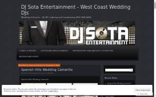 DJ Sota Entertainment website