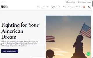 Focil Legal PLLC website
