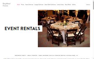 Party Rental Creation