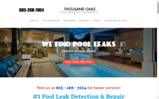 Pool Leak Detection Thousand Oaks