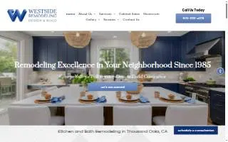 Westside Remodeling website