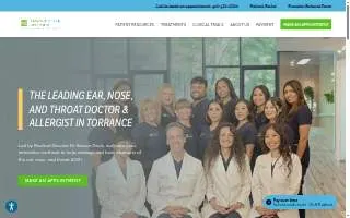 Breathe Clear Institute website