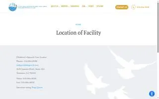 Children's Speech Care Center of Torrance website