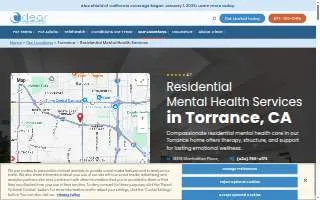 Clear Behavioral Health - Virtual Mental Health Services in Torrance website
