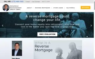 Henry Munoz - Real Estate Broker and Mortgage Loans of Torrance website