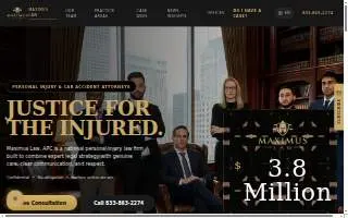 Maximus Law of Torrance website