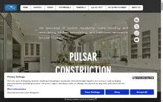 Pulsar Construction Inc. website