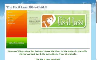 The Fix It Lass