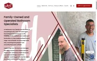 Bathroom Pros of Tracy website