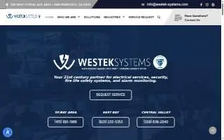 Westek Systems website