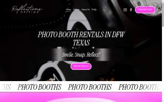 A Reflection of Time Photo Booth Rentals