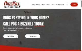 BuzzKill Pest Control website