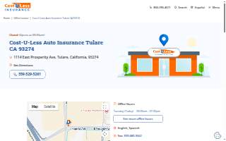 Cost-U-Less Insurance of Tulare