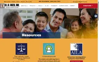 O.L.A. Raza, Inc website
