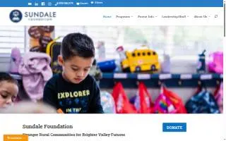 Sundale Foundation Preschool Program website