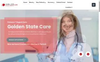 Golden State Care of Turlock website
