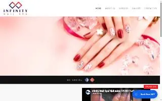 Infinity Nail Spa of Turlock website