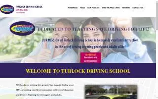 Turlock Driving School Inc website