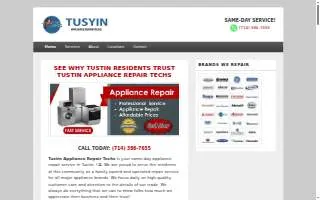 Complete Appliance Repair of Tustin website