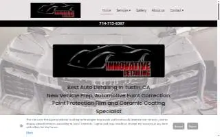 Innovative Detailing of Tustin website