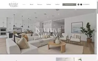 Intuitive Staging of Tustin website