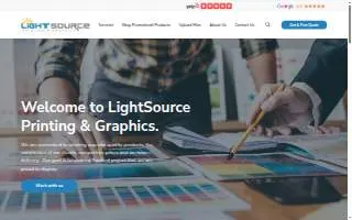 LightSource Printing website