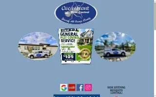 Oceanfront Pest Control website
