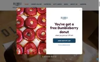 Oliboli Donuts website