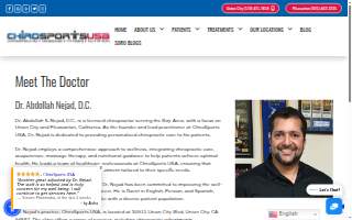 ChiroSports USA: Abdollah Nejad, DC