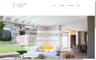 Eledecor Design website
