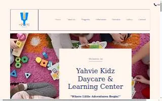 Yahvie Kidz LLC website