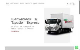 Tapatio Express Paqueteria website