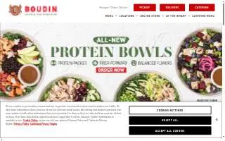 Boudin SF of Sunnyvale website