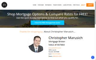 Christopher Marusich Mortgage Broker - Mortgage Masters of California