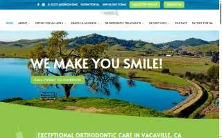 Creekside Orthodontics website