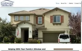 FitzPerfect Windows - Doors and More, Inc. website