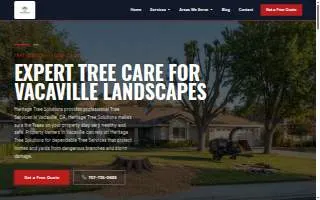 Heritage Tree Solutions website