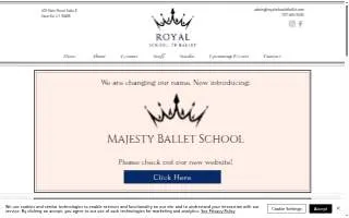Royal School of Ballet website