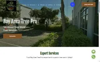 Bay Area Tree Pro website
