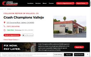 Crash Champions Collision Repair Vallejo