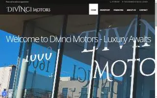 Divinci Motors website