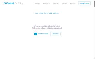 Thomas Digital Web Design